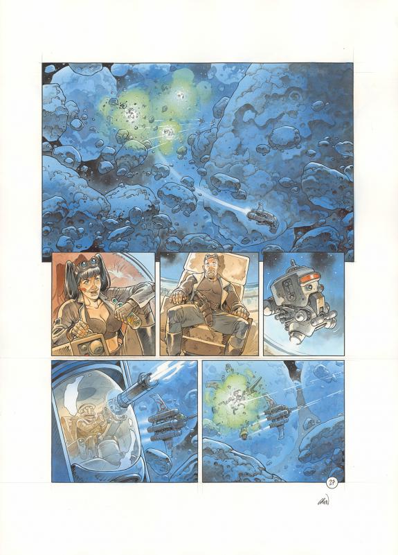 Grun - Space Relic Hunters, Planche originale n&deg;027