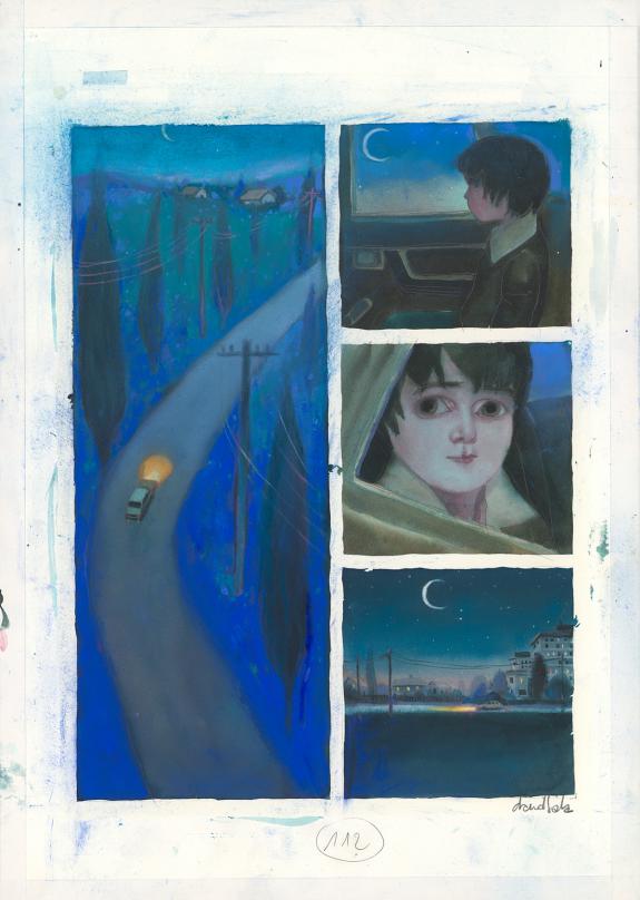 David Sala - Le Poids des h&eacute;ros, Planche originale n&deg; 112