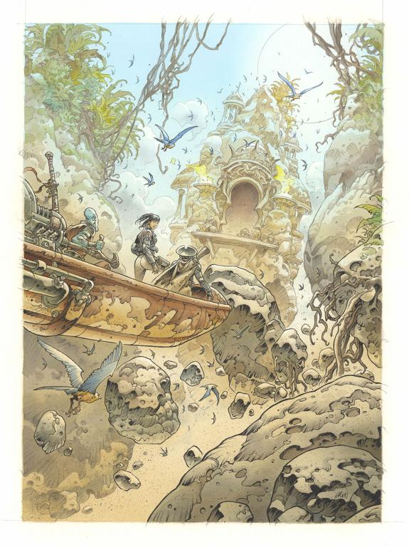 Grun - Space Relic Hunters, Pagode Ak&eacute;na&iuml;de #1
Illustration 