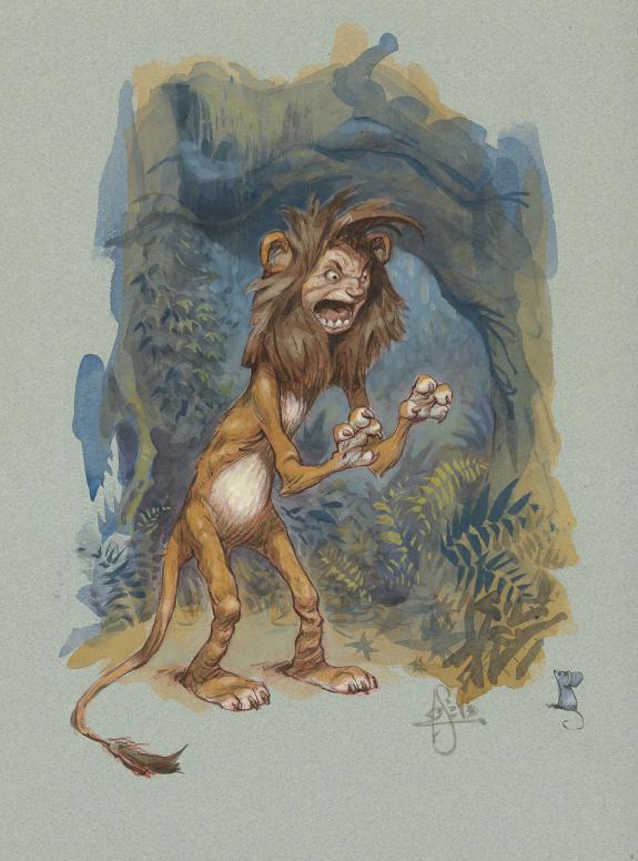 Peter de S&egrave;ve - Illustration originale contrecoll&eacute;e sur supp