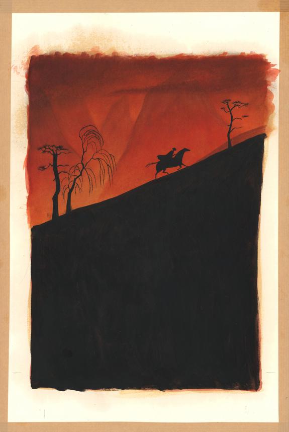 Jean-Louis Mourier - Trolls de Troy, Illustration originale 