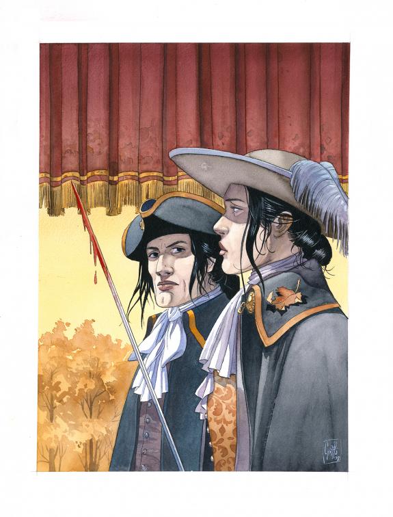 Griffo - Giacomo C., Sur les traces de Giacomo C. C&ocirc;t&eacute; cour 