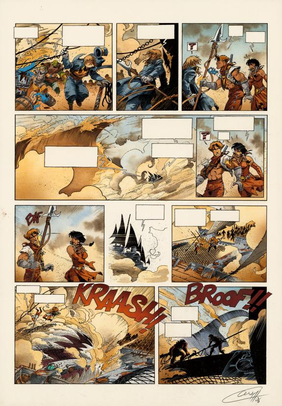 Guth&Tarquin - Lanfeust des &Eacute;toiles, Les Sables d'Abraxar, M