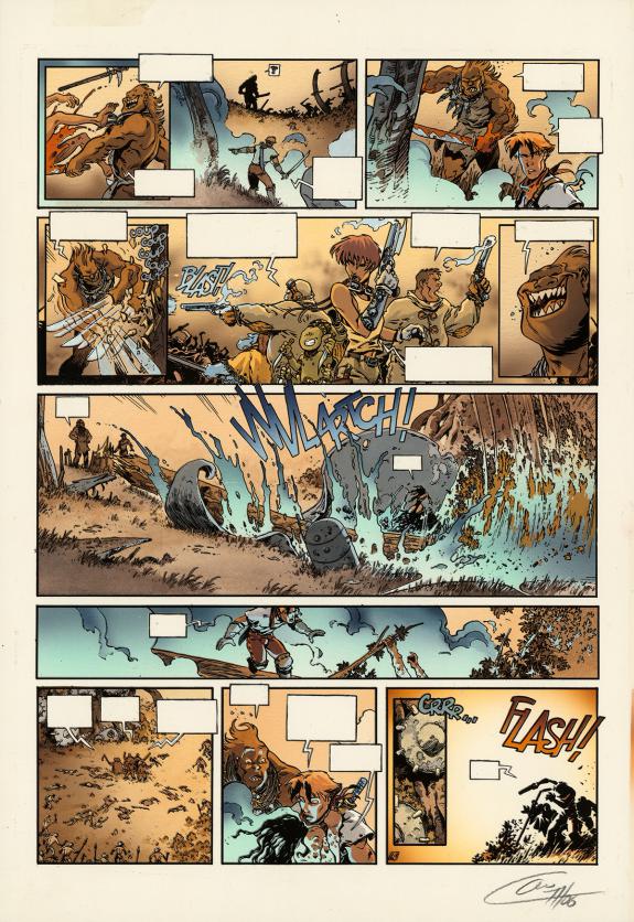 Guth&Tarquin - Lanfeust des &Eacute;toiles, Un, deux ... Troy, Mise