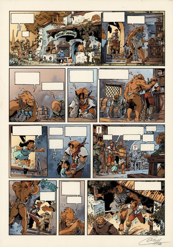 Guth&Tarquin - Lanfeust des &Eacute;toiles, Un, deux ... Troy, Mise