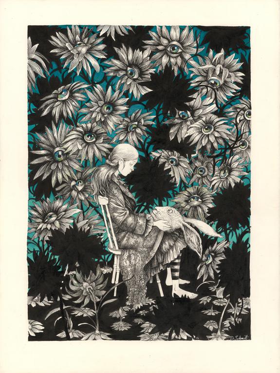 Daria Schmitt - To be or not to be, Illustration originale r