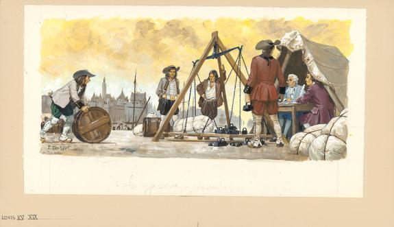 Pierre Joubert - La Vie priv&eacute;e des Hommes, Au temps de Louis