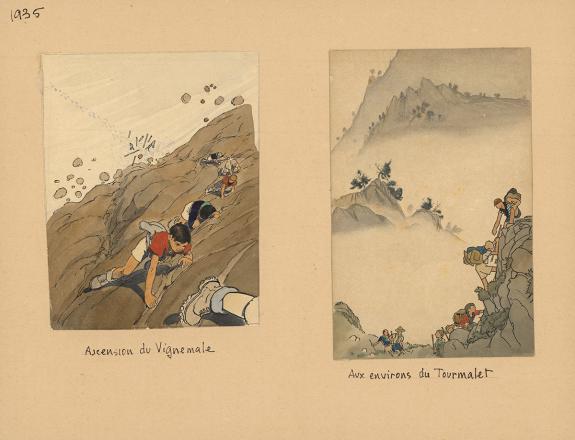 Pierre Joubert - Du temps que j'&eacute;tais "Boiscout", Illustrati