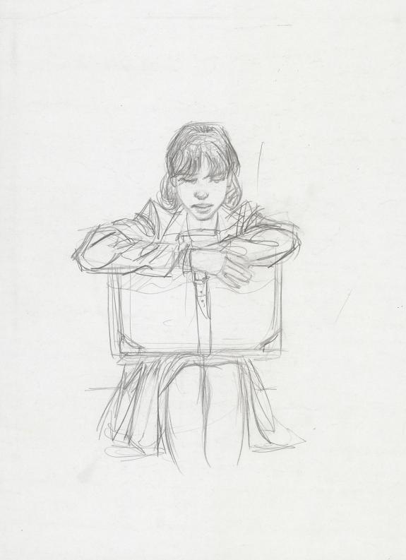 Jean-Pierre Gibrat - Crayonn&eacute; original