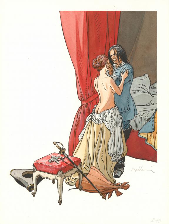 Patrice Pellerin - L'&Eacute;pervier, Archives secr&egrave;tes, Illustrati