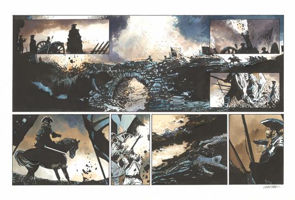 Bernard Vrancken - Nouvelle France, Chapitre I, planche orig