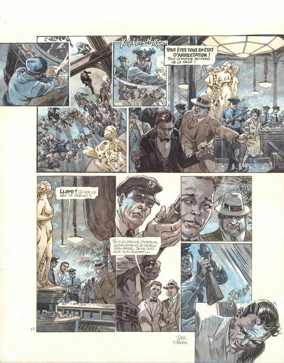 Jack Manini - Necromancy, Livre II, Planche originale n&deg;23