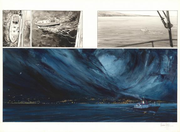 Emmanuel Lepage - Voyage aux îles de la Désolation, Double p