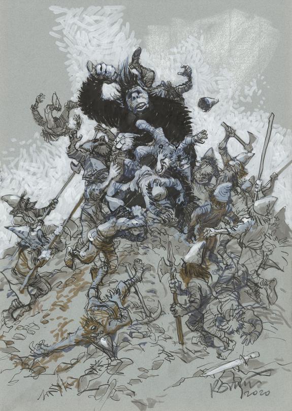 Grzegorz Rosinski - Le Grand pouvoir du Chninkel, Illustrati