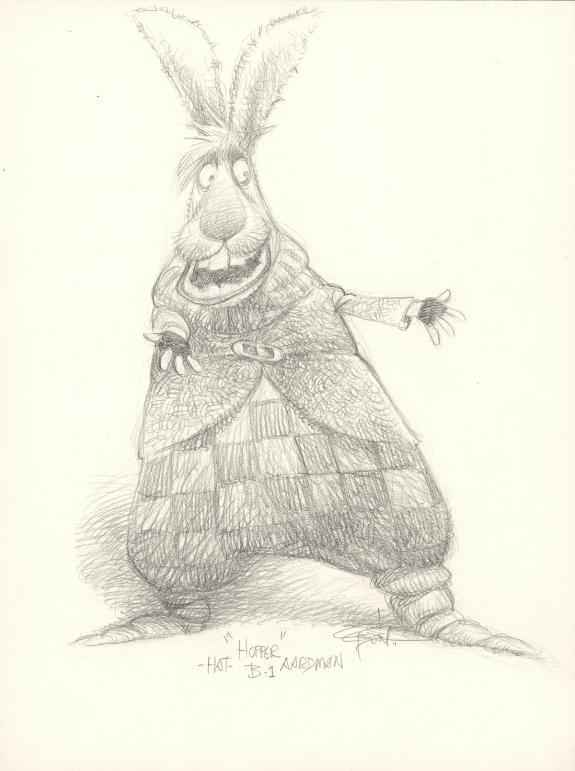 Carter Goodrich - Casting Call, Illustration originale, Hopp