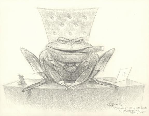 Carter Goodrich - Illustration originale, Verrugosa. Charact