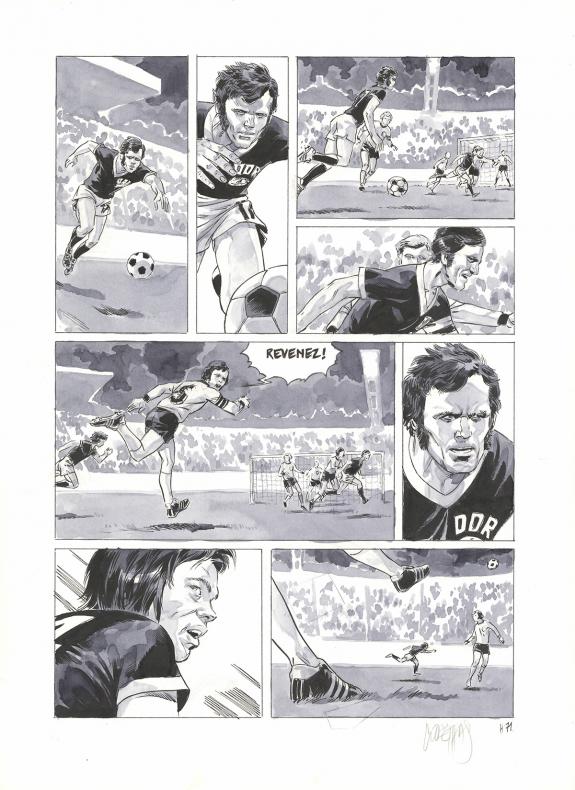 S&eacute;bastien Goethals - La Patrie des fr&egrave;res Werner, Planche or