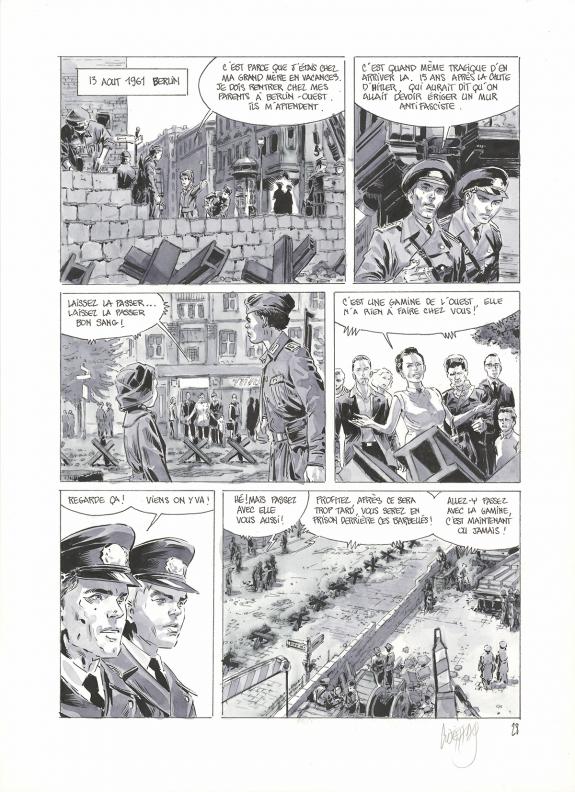 S&eacute;bastien Goethals - La Patrie des fr&egrave;res Werner, Planche or