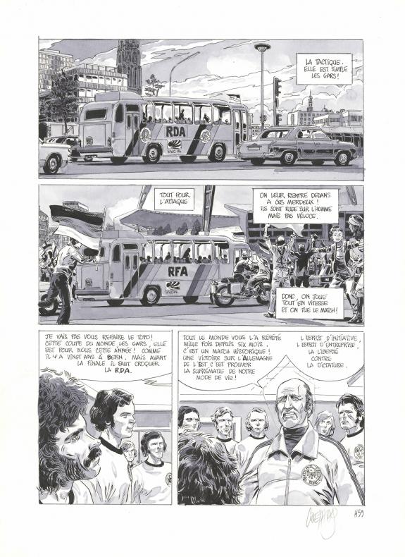 S&eacute;bastien Goethals - La Patrie des fr&egrave;res Werner, Planche or