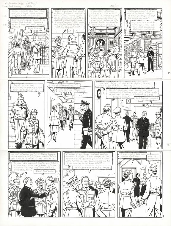 Andr&eacute; Juillard - Blake et Mortimer, Le B&acirc;ton de Plutarque, P