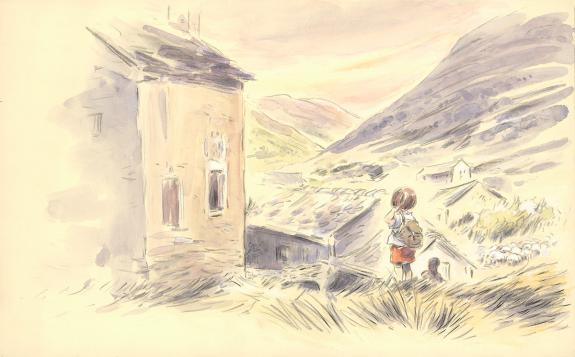 Claude K. Dubois - Un Papa d'aventure, Illustration original