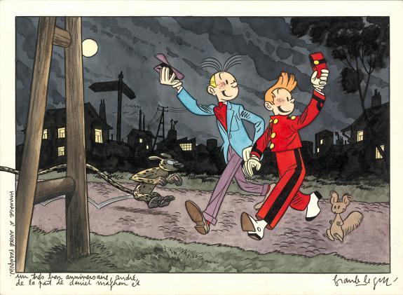 Frank Le Gall - Une Aventure de Spirou et Fantasio, Illustra