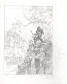 Didier Graffet - L?Assassin Royal, Crayonn&eacute; de la couverture