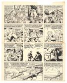 Victor Hubinon - Barbe-Rouge, D&eacute;fi au Roy, Planche originale