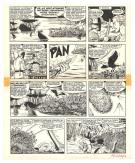 Victor Hubinon - Barbe-Rouge, Mort ou vif, Planche originale