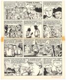 Victor Hubinon - Barbe-Rouge, Mort ou vif, Planche originale