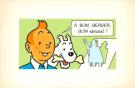 Studio Herg&eacute; - Tintin, Illustration originale pour une publi