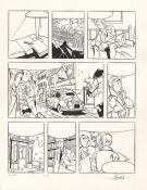 Pascal Somon - Mic Mac &agrave; Anvers, Planche originale n&deg;14