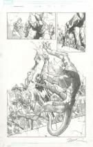 Humberto Ramos - Avengers : the Initiative, Planche original