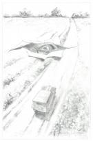 Attila Futaki - Severed, Issue 6, Crayonn&eacute; de couverture