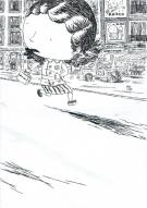 Marc Lizano - L'enfant cach&eacute;, Couverture originale