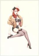 Maly Siri - Pin-up Art, Illustration originale intitul&eacute;e "La
