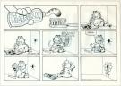 Jim Davis - Garfield, Planche originale, gag publi&eacute; dans le 