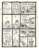 Dan - Soda, R&eacute;surrection, Planche originale n&deg;14, rustine en