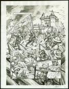 Ignacio No&eacute; - Jeanne D'Arc, Planche originale n&deg;16