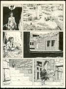 Claude Auclair - Celui qui ach&egrave;ve, Planche originale n&deg;45