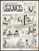 Marcel Gotlib - Les Dingodossiers , Planche originale 2 pour