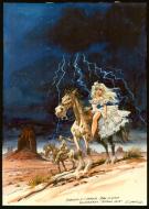 Dany - Illustration originale - Hommage &agrave; Jean Giraud 