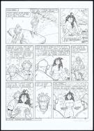 Ren&eacute; Sterne - Adler, L'&Icirc;le perdue, Planche originale N&deg;50