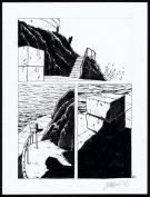 Christophe Chabout&eacute; - Tout seul, Planche originale N&deg;107