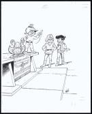 Roland Gos - Le Scrameustache, L'&eacute;preuve du sablier, Couvert