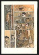 Serge Pell&eacute; - Orbital, Implosion, Planche originale n&deg;21