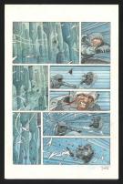 Serge Pell&eacute; - Orbital, Contacts, Planche originale n&deg;22