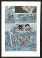 Serge Pell&eacute; - Orbital, Contacts, Planche originale n&deg;33