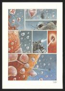 Serge Pell&eacute; - Orbital, Contacts, Planche originale n&deg;44