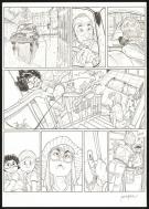 Jordi Lafebre - Les Beaux &eacute;t&eacute;s, La Calanque, Planche origina